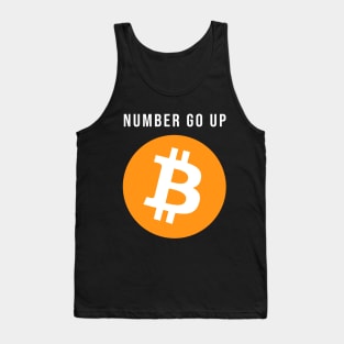 Number Go Up - Bitcoin Tank Top